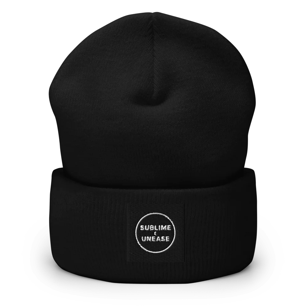 “SUBLIME UNEASE” — Midnight Circuit Beanie