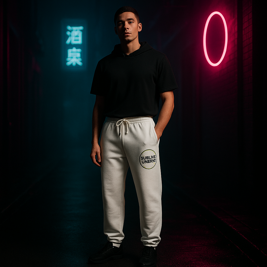 Sublime Unease Sweatpants — White