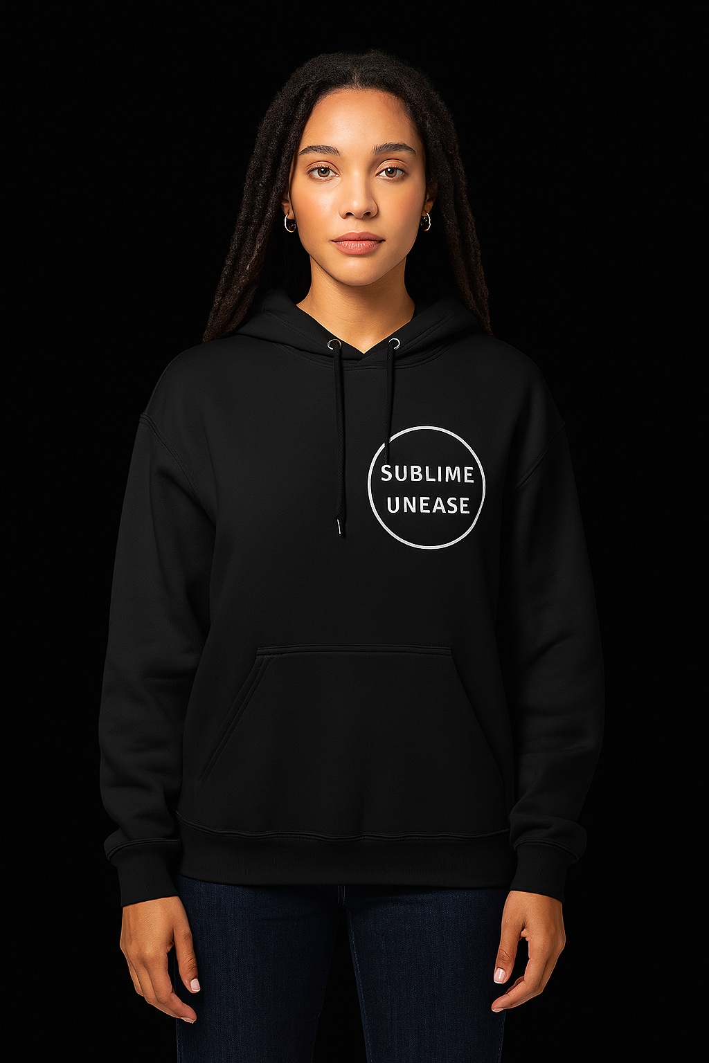 “SUBLIME UNEASE” — Night-Shift Heavyweight Hoodie