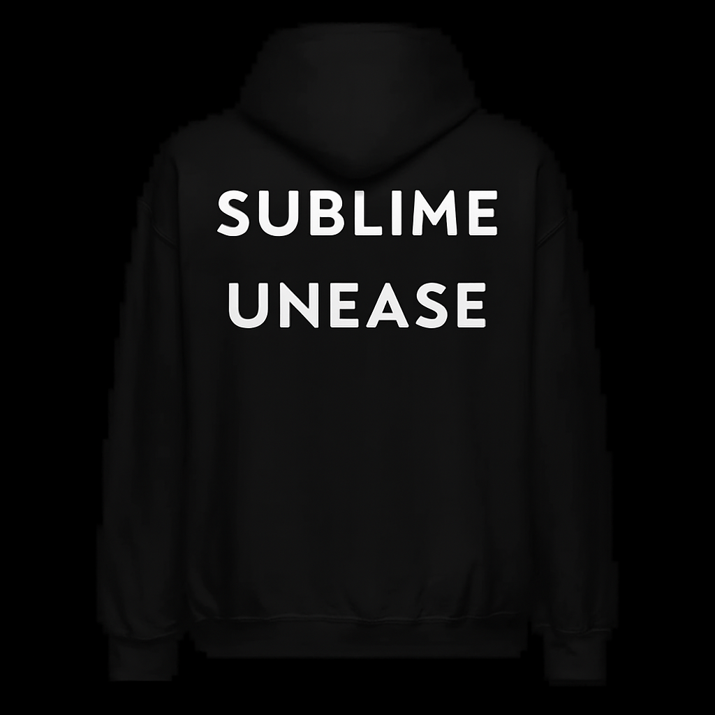 “SUBLIME UNEASE” — Night-Shift Heavyweight Hoodie