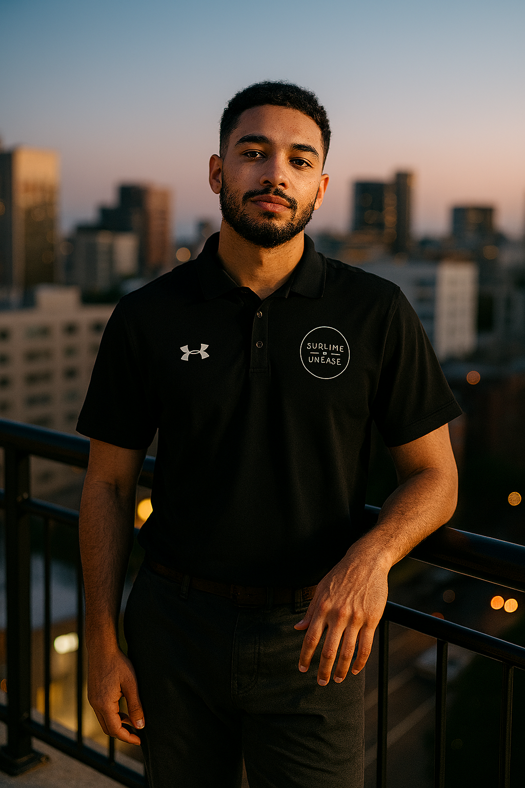 “SUBLIME UNEASE × UA” — Velocity Tech-Polo